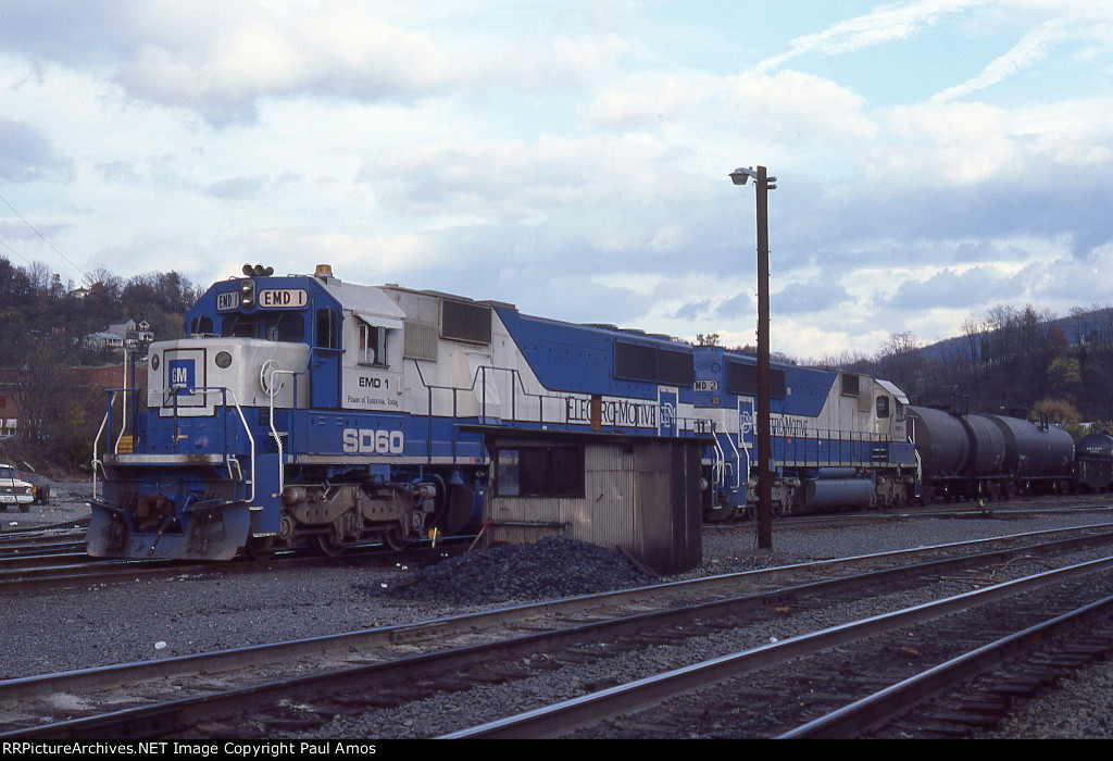 EMDX 1 and 2 testing on Conrail